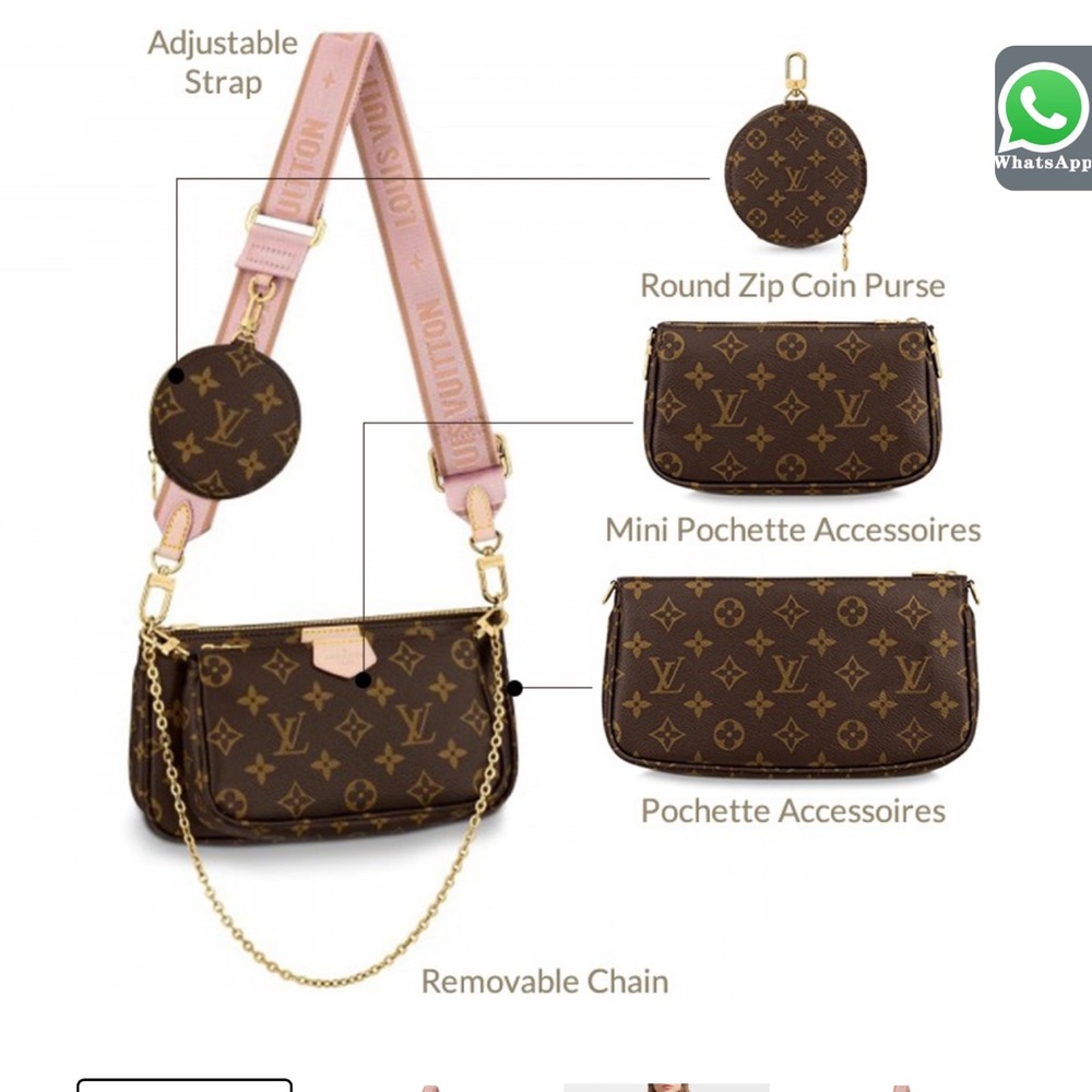 LV crossbody purse, like New!